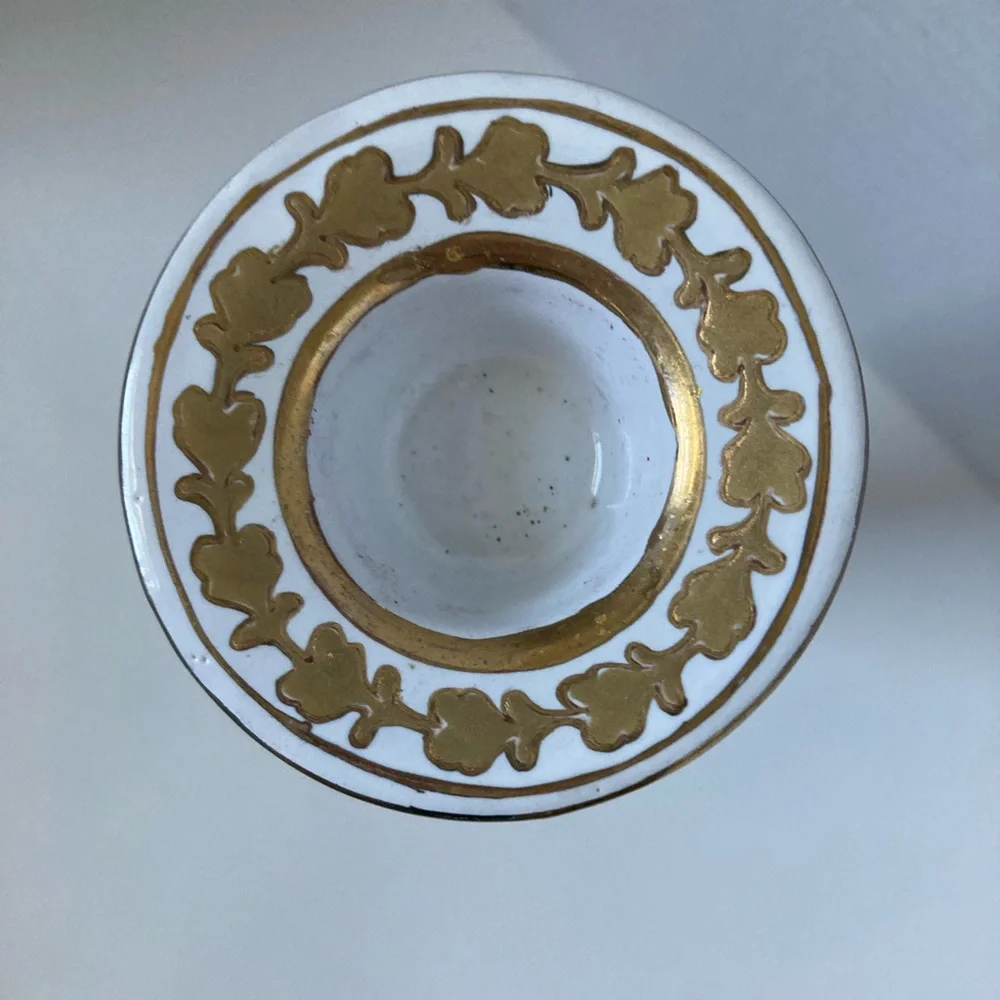 Accessory Accents Candleholder Handpainted